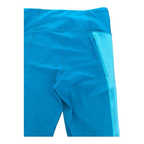 Under Armour Women's Armour Fly Fast Graphic Crop, Deceit (439)/Venetian Blue, M - Picture 8 of 9